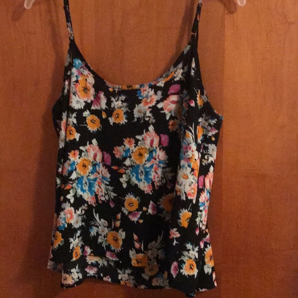 COLORFUL FLORAL TANK TOP - Picture 5 of 5